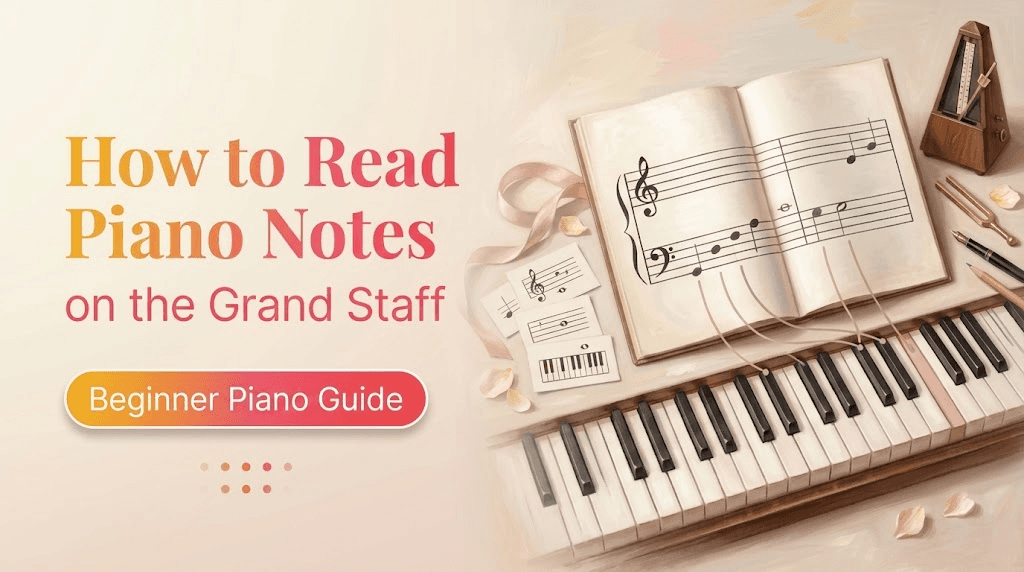 How to Read Piano Notes on the Grand Staff