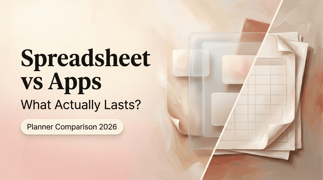 Study Planner Spreadsheet vs Apps: What Lasts?