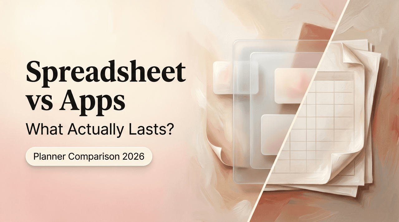 Study Planner Spreadsheet vs Apps: What Lasts?