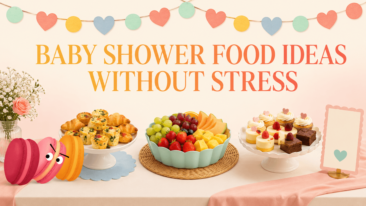 Baby Shower Food Ideas Without Hosting Stress