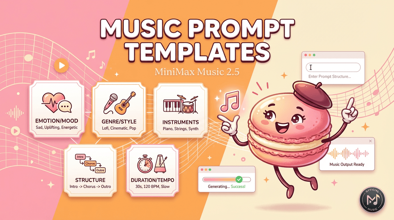 How to Write MiniMax Music 2.5 Prompts That Actually Work (5 Templates Included)