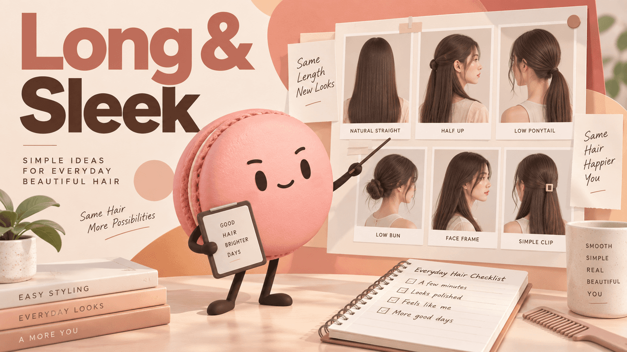 Best Long Straight Hairstyles for Everyday Styling