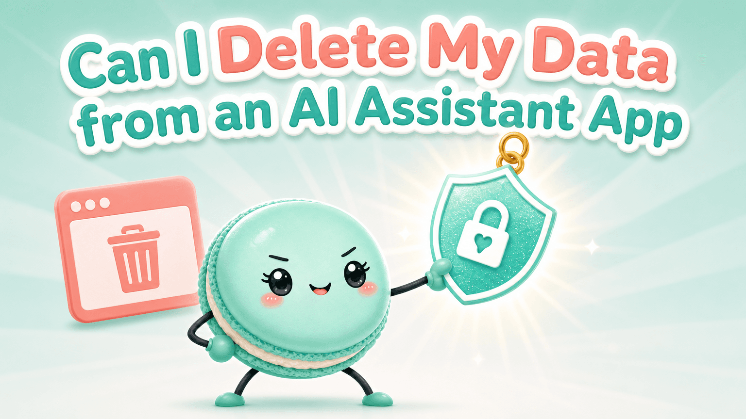 Can I Delete My Data from an AI Assistant App