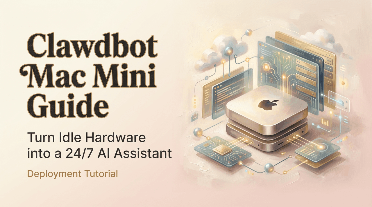 Clawdbot Mac Mini Deployment Guide: Turn Idle Hardware into a 24/7 AI Assistant