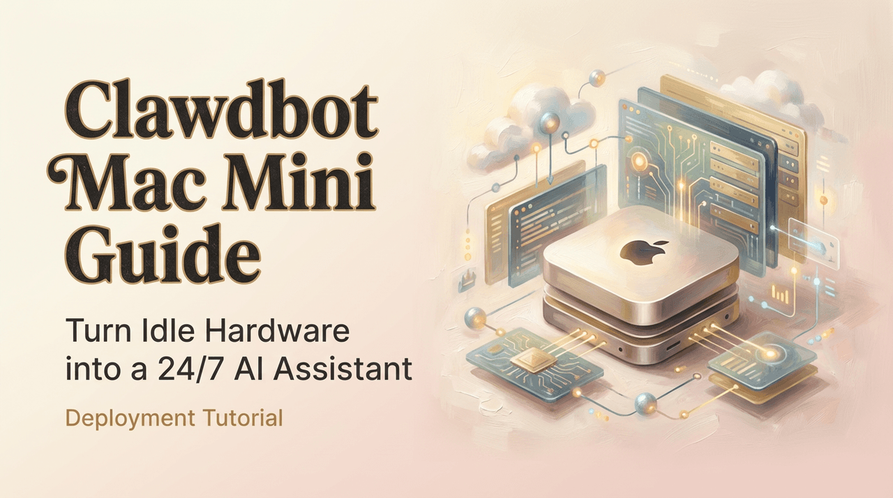 Clawdbot Mac Mini Deployment Guide: Turn Idle Hardware into a 24/7 AI Assistant