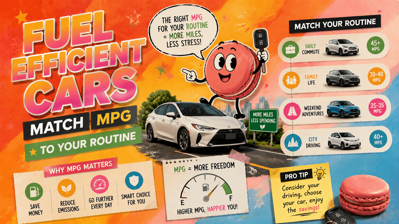 Fuel Efficient Cars: Match MPG to Your Routine
