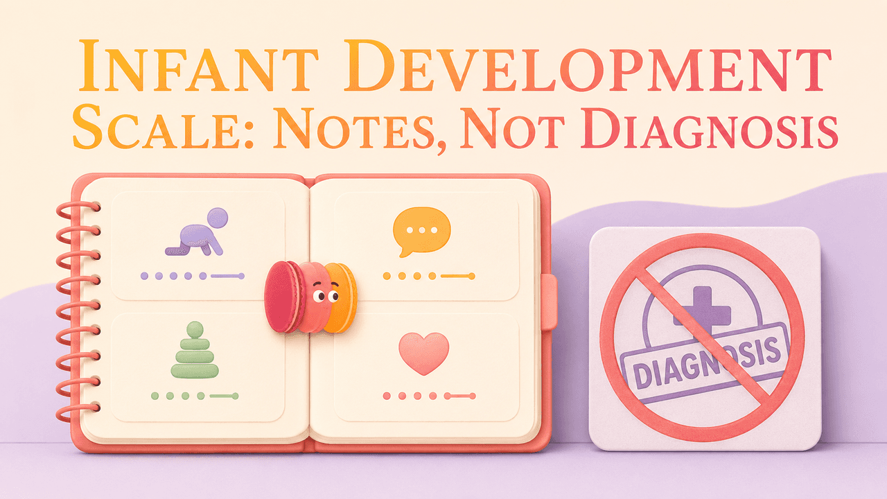 Infant Development Scale: Notes, Not Diagnosis