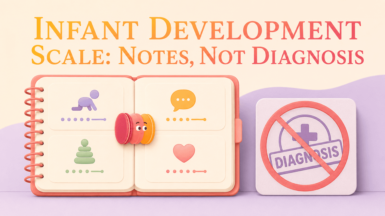 Infant Development Scale: Notes, Not Diagnosis