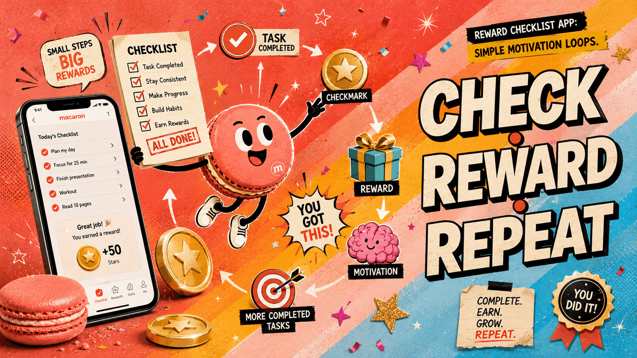 Reward Checklist App: Simple Motivation Loops