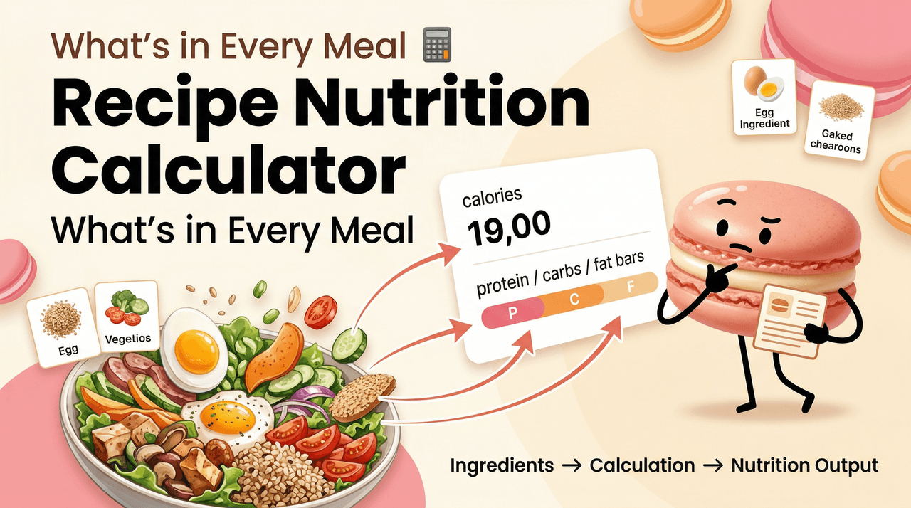 Recipe Nutrition Calculator: What's in Every Meal