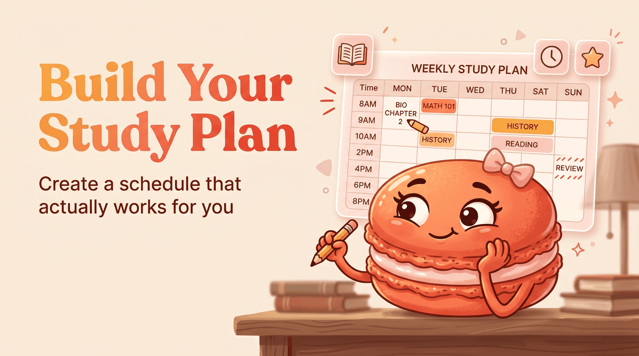 Study Schedule Template: How to Build Your Own