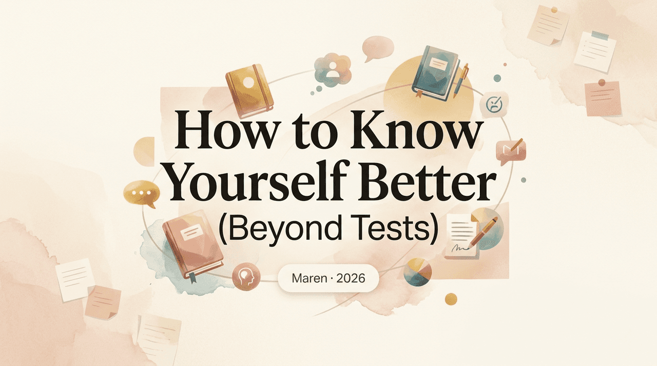 How to Know Yourself Better (Beyond Tests)