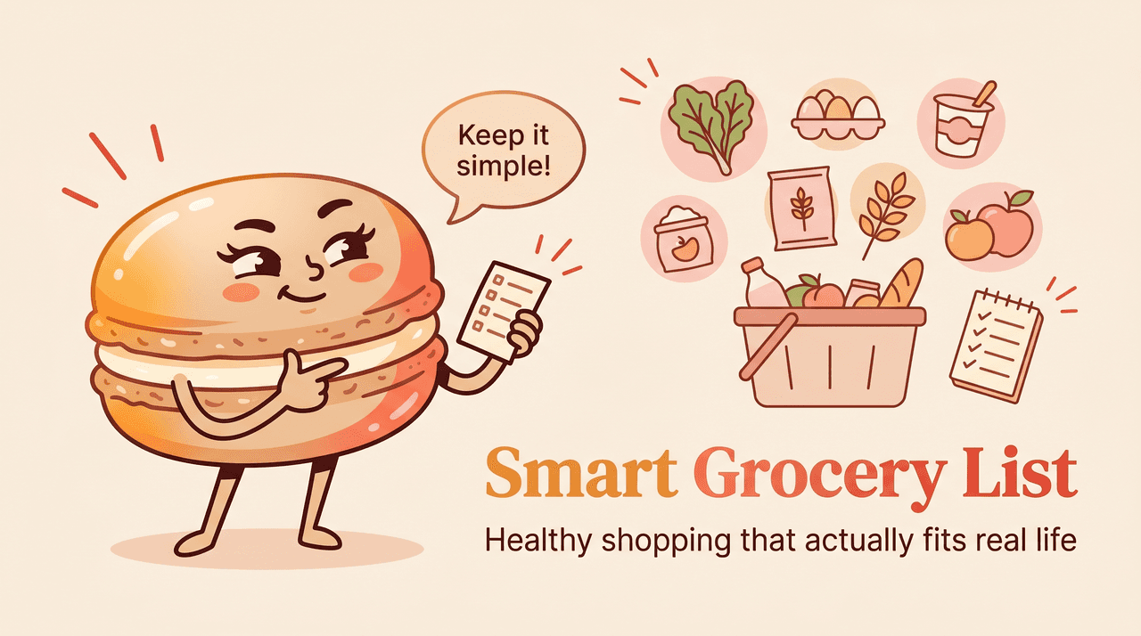 Healthy Grocery List for Real-Life Shopping