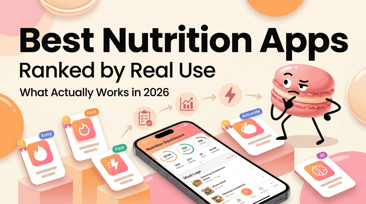 Best Nutrition Apps in 2026: Ranked by Real Use