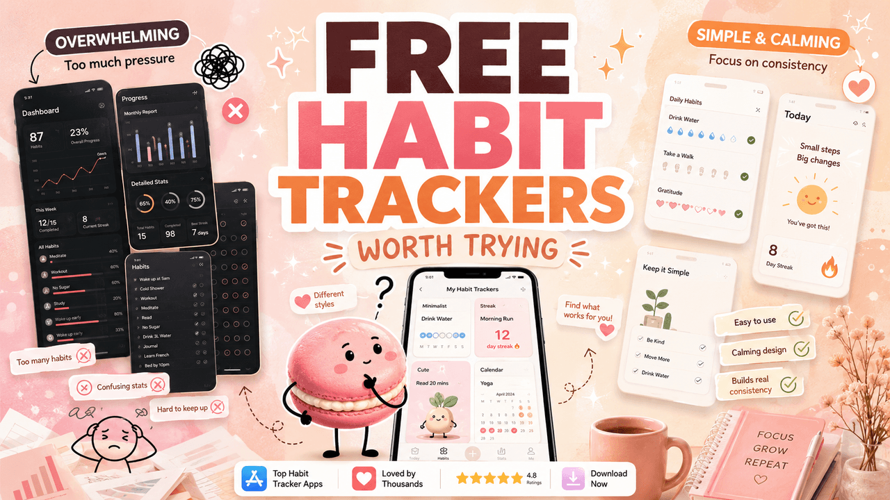 Free Habit Tracker Apps Worth Trying in 2026