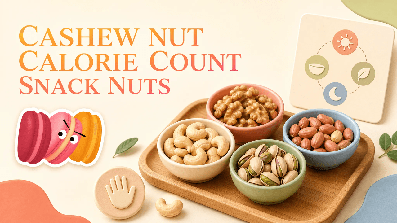 Cashew Nut Calorie Count and Snack Nuts