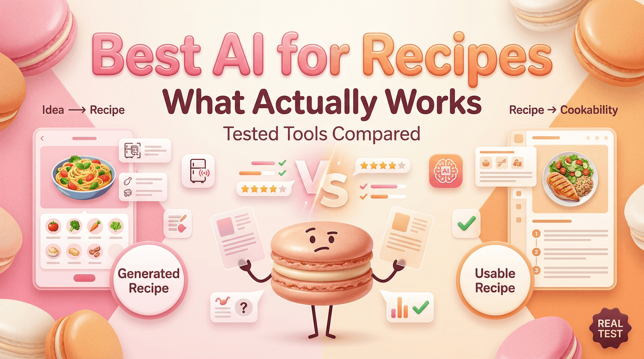 Best AI for Recipes: Which Tool Actually Delivers?
