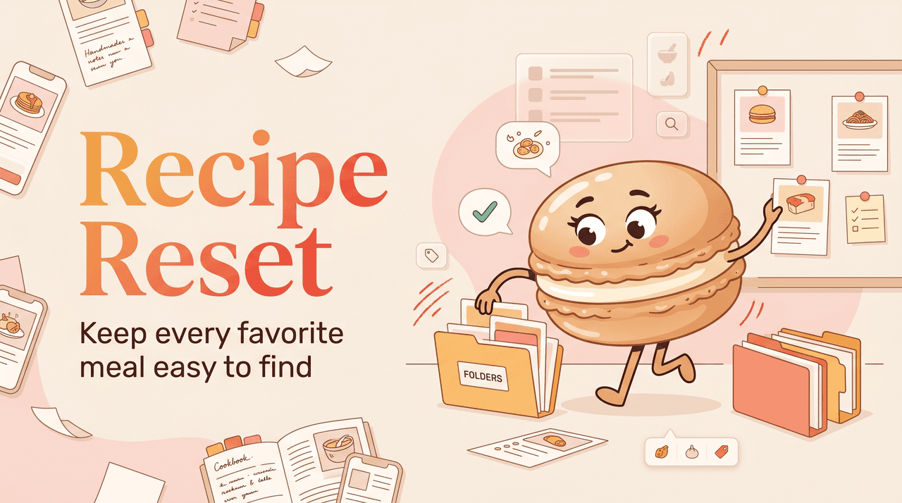 How to Organize Recipes Without Losing Them