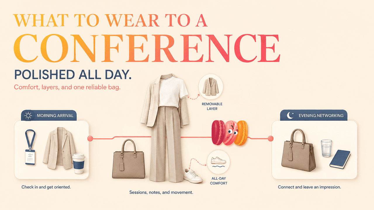 What to Wear to a Conference for Long Professional Days