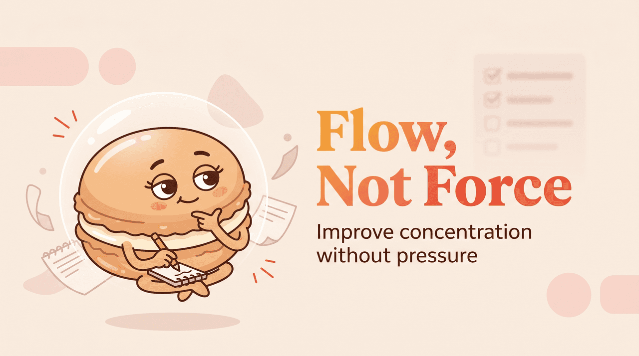 How to Improve Concentration Without Forcing It