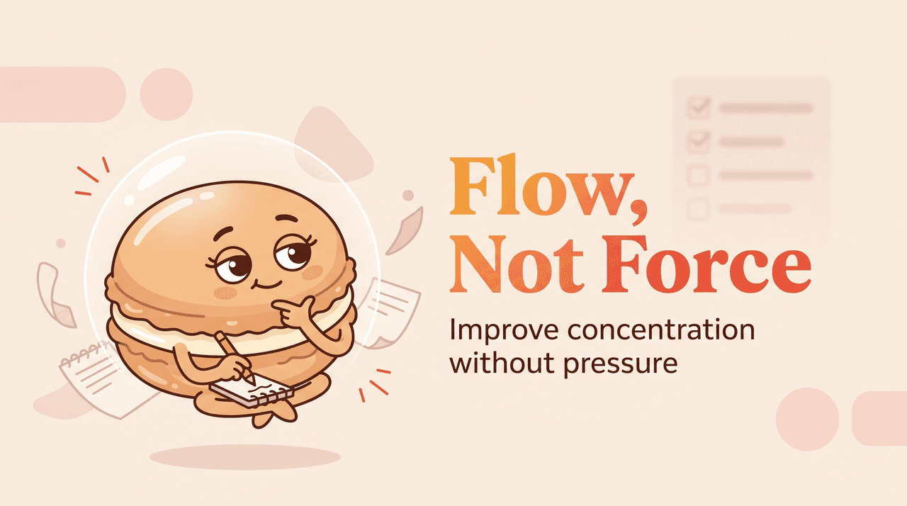 How to Improve Concentration Without Forcing It