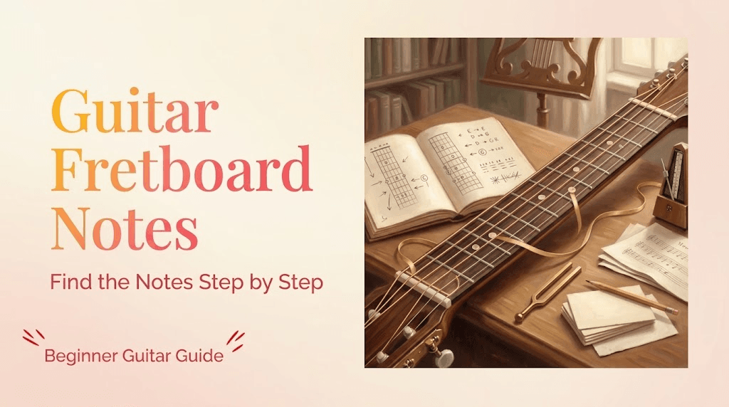 Guitar Fretboard Notes: Find the Notes Step by Step