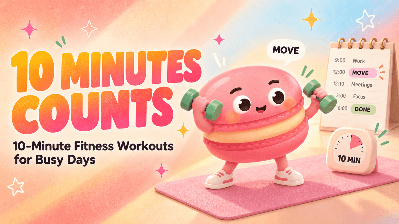 10-Minute Fitness Workouts for Busy Days