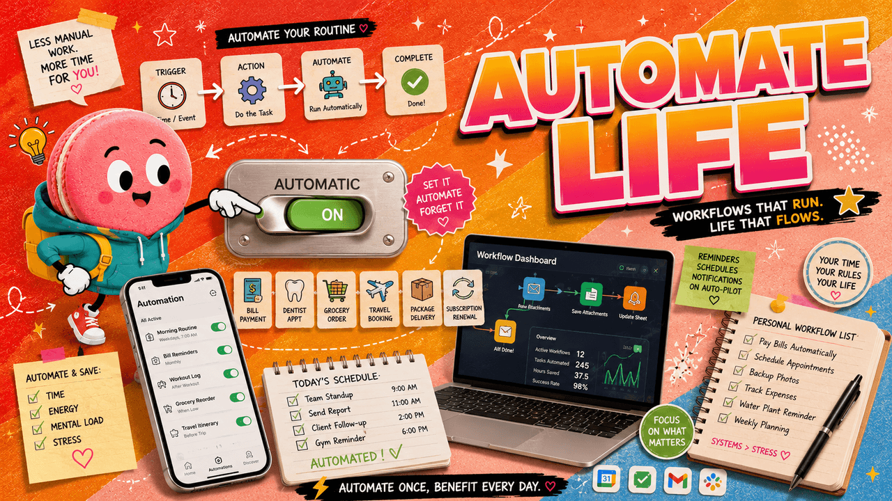 Task Automation for Personal Workflows