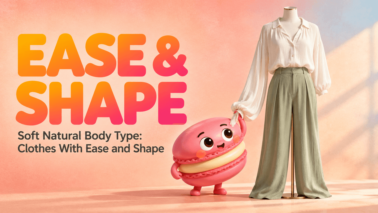 Soft Natural Body Type: Clothes With Ease and Shape