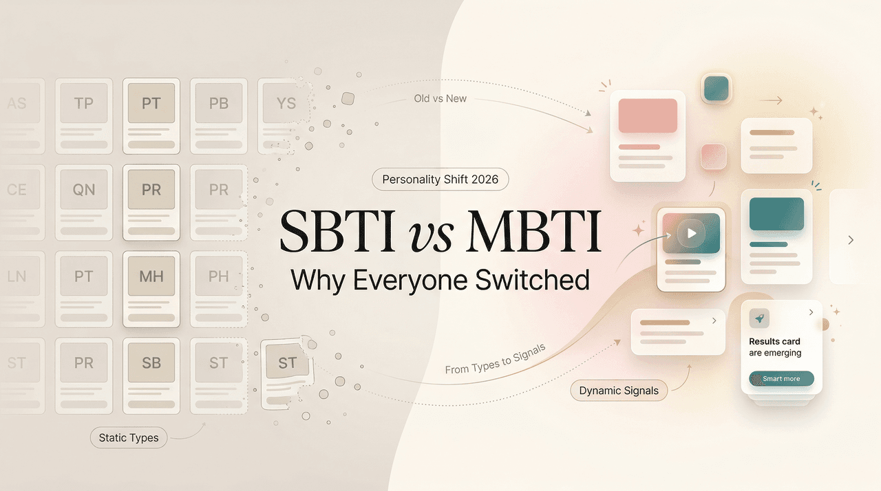 SBTI vs MBTI: Why Everyone Switched