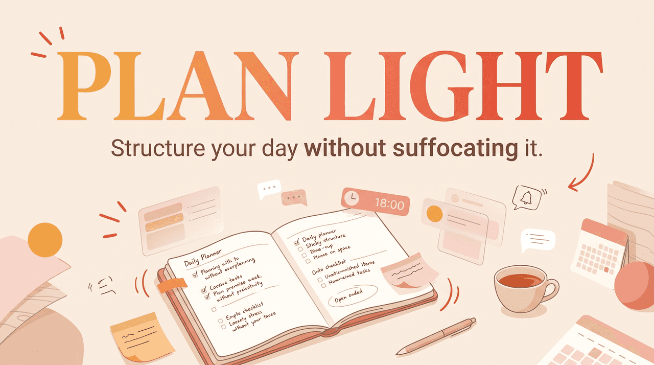 Daily Planners: How to Plan Without Overplanning