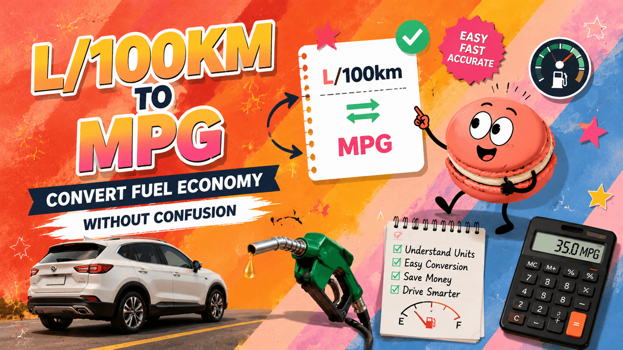 L/100km to MPG: Convert Fuel Economy Without Confusion