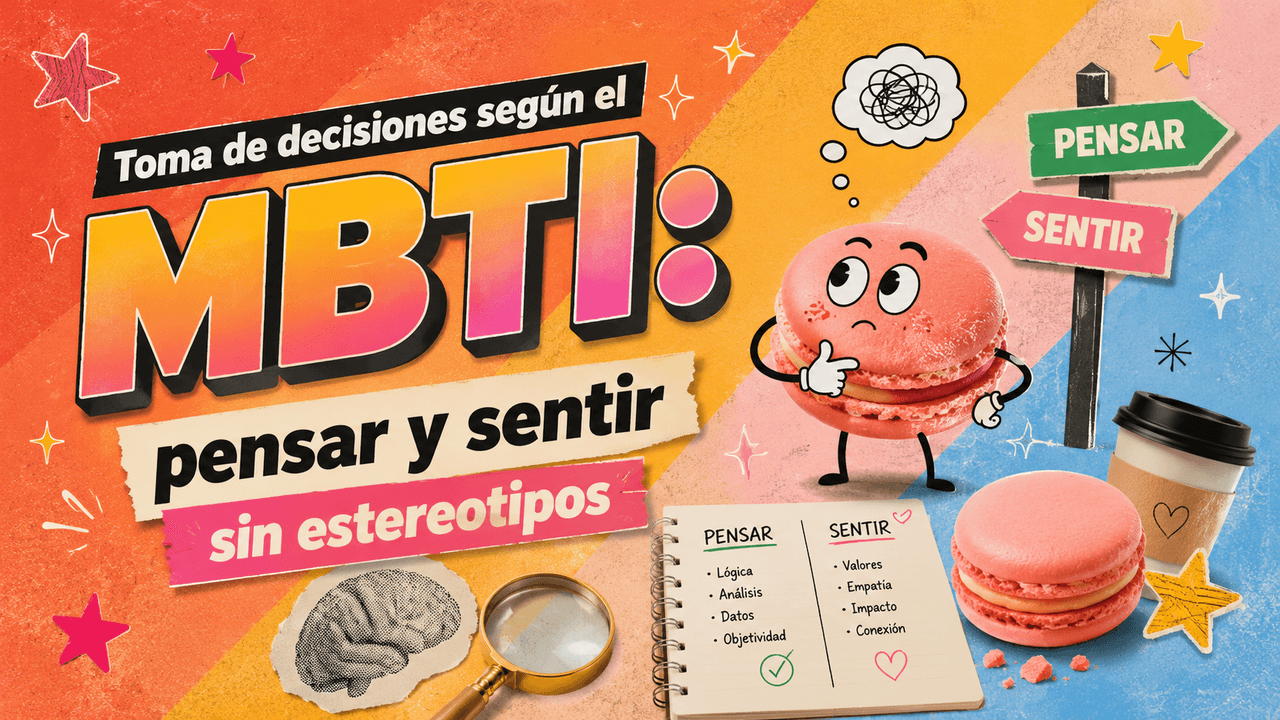 Toma de decisiones según el MBTI: pensar y sentir sin estereotipos