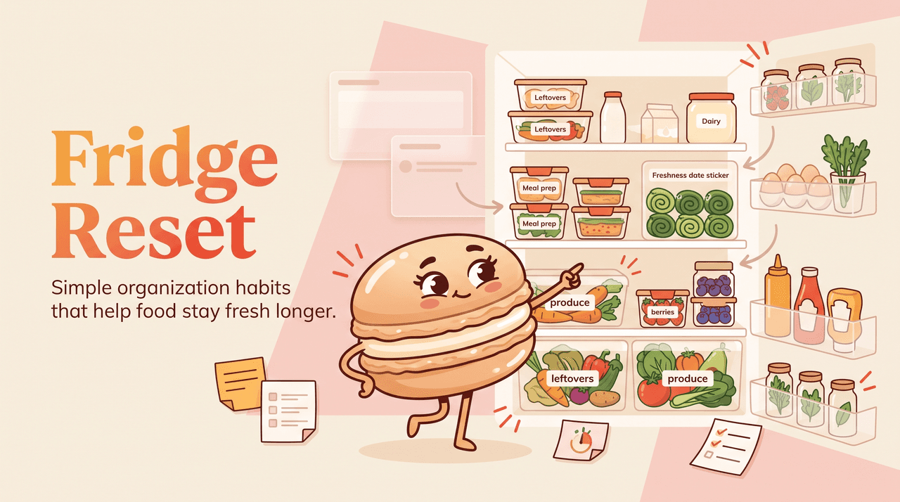 Fridge Organization That Helps You Waste Less Food