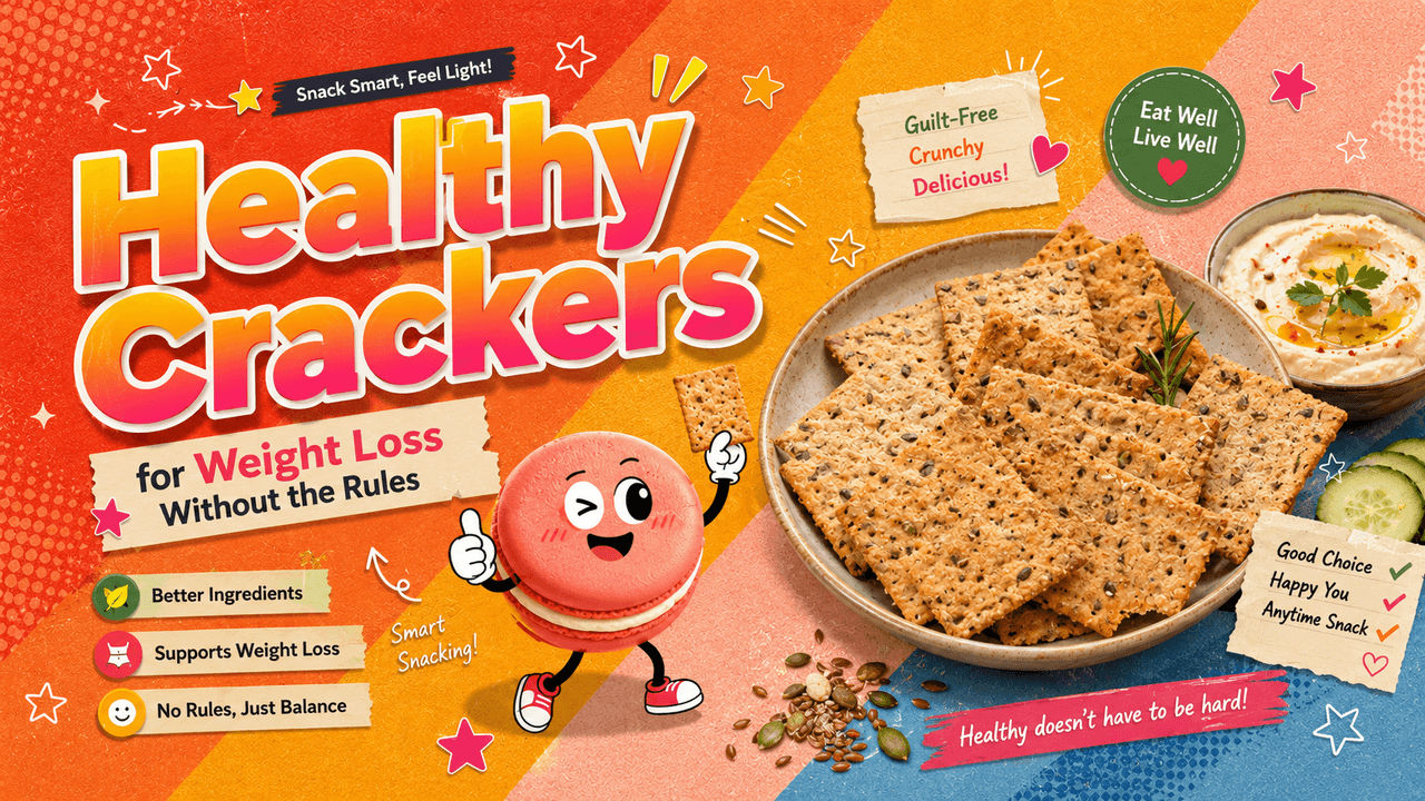 Healthy Crackers for Weight Loss Without the Rules