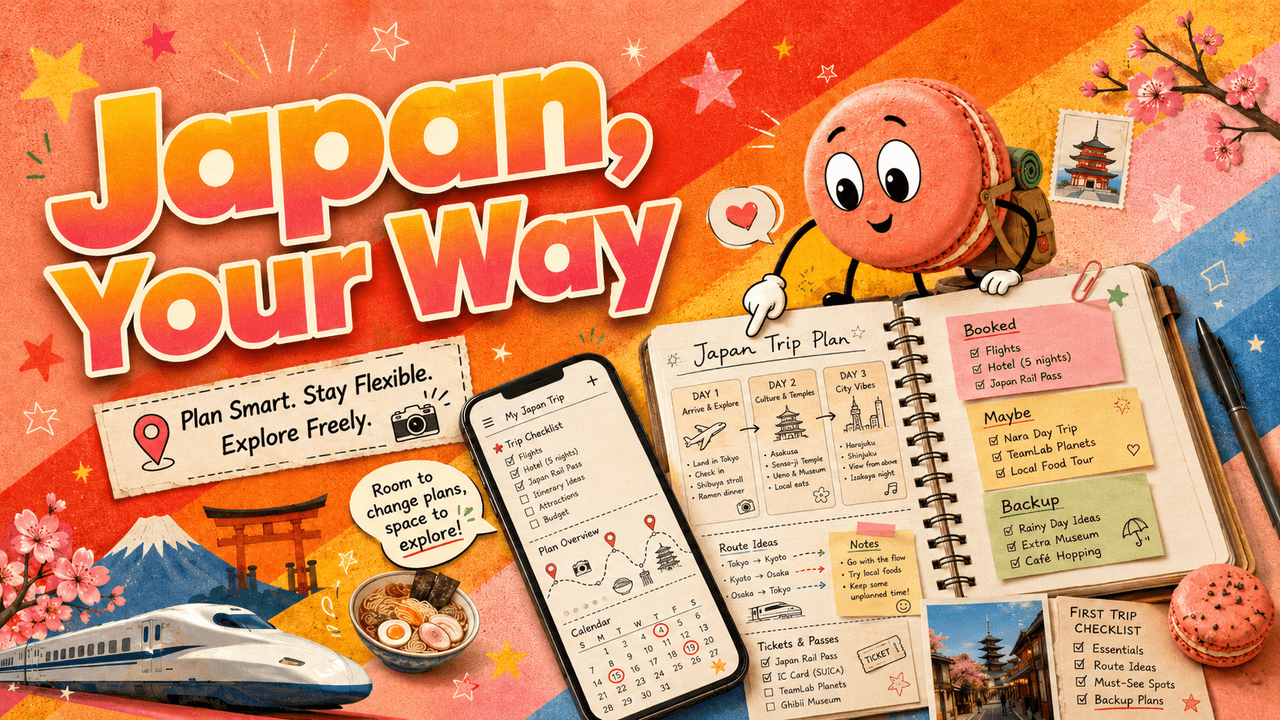 Japan Trip Planner for a Flexible First Trip