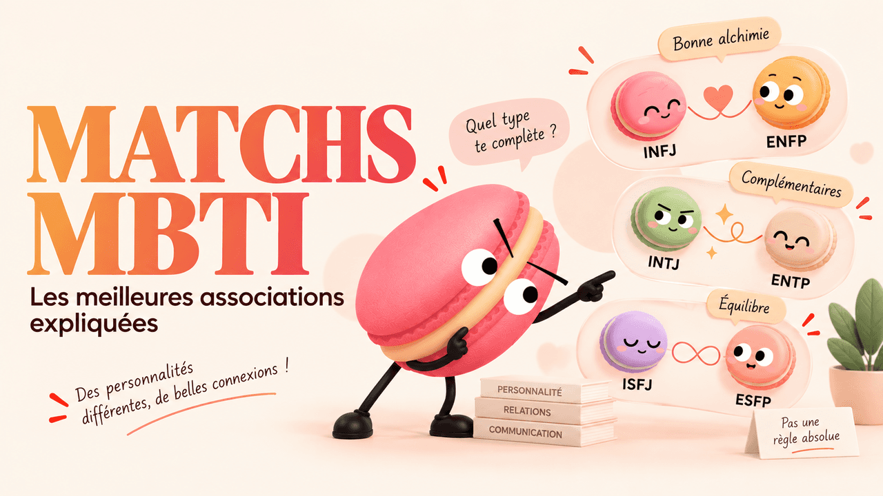 Compatibilité MBTI : les meilleures associations expliquées