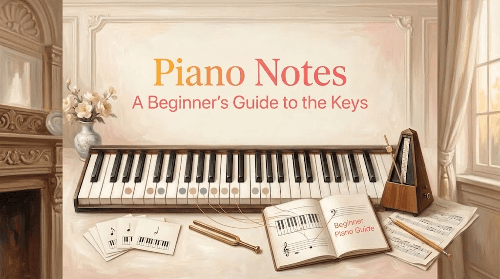 Piano Notes: A Beginner's Guide to the Keys