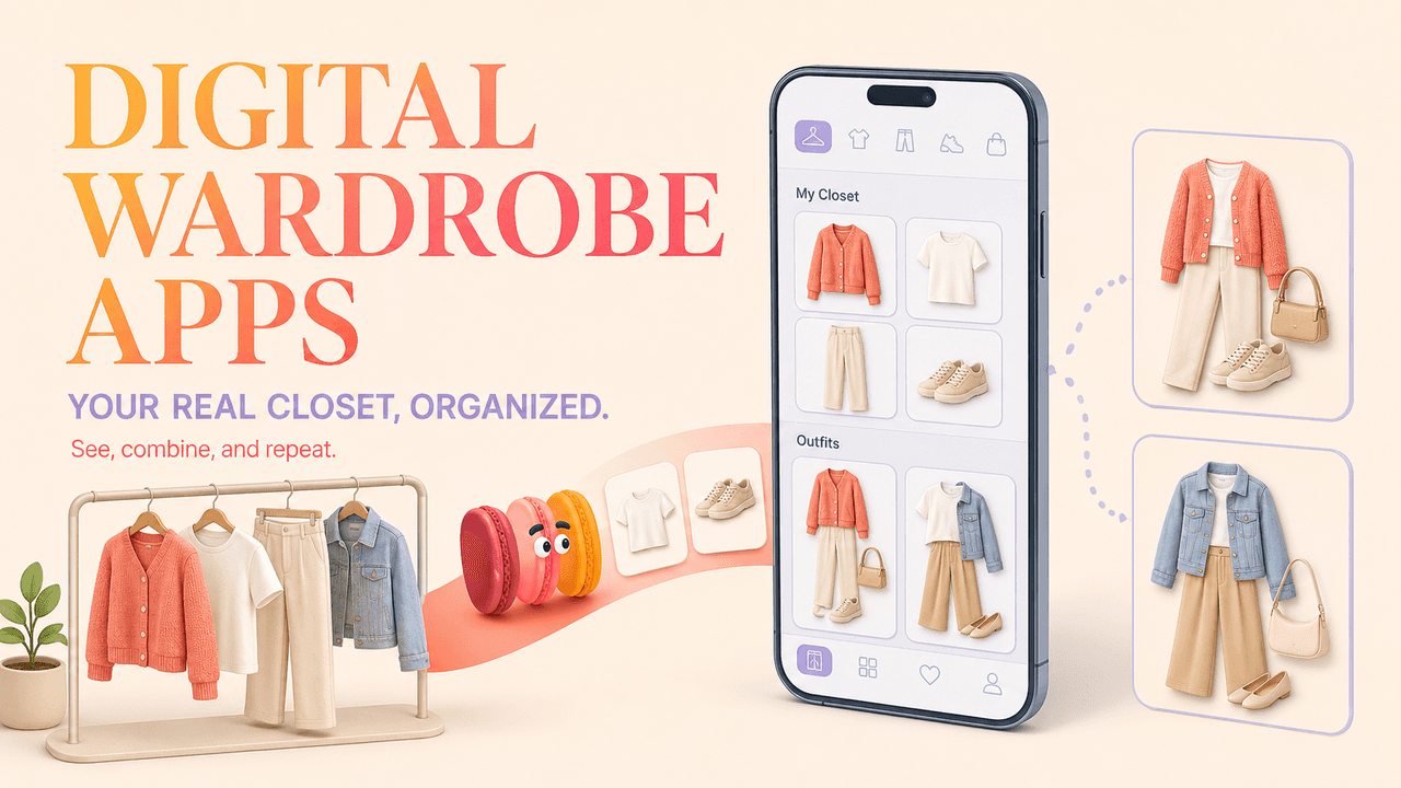 Best Digital Wardrobe Apps for Your Real Closet
