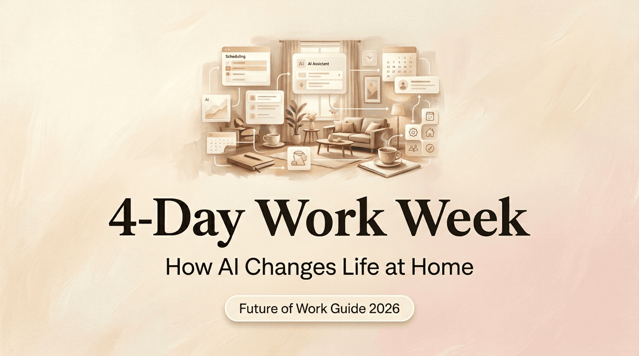 A 4-Day Work Week and AI: What Changes at Home