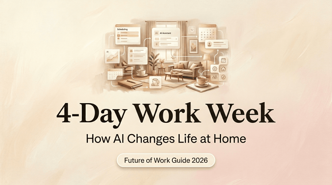 A 4-Day Work Week and AI: What Changes at Home