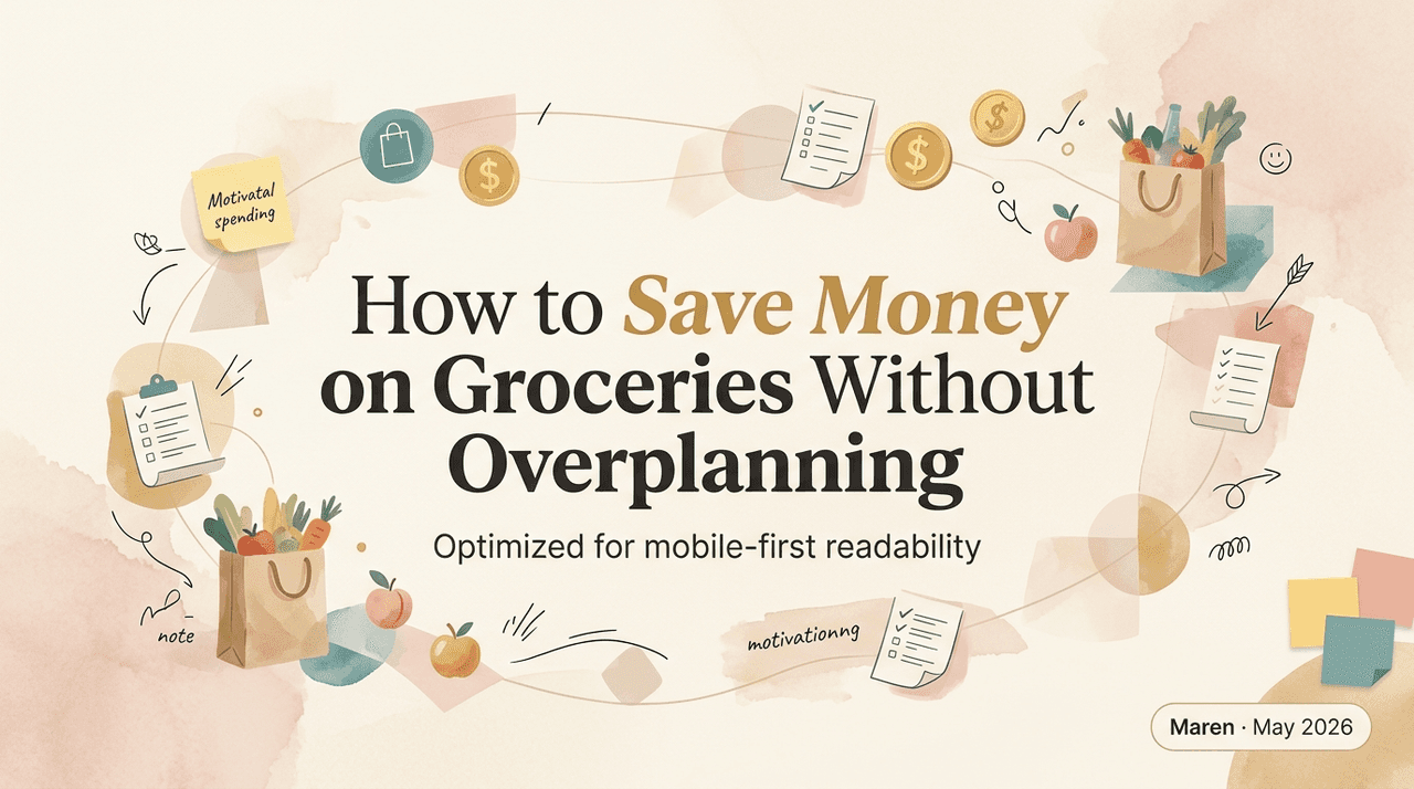 How to Save Money on Groceries Without Overplanning
