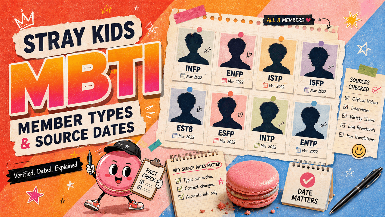 Stray Kids MBTI: Member Types and Source Dates