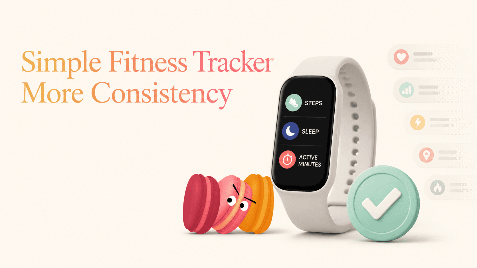 Simple Fitness Tracker: Less Data, More Consistency