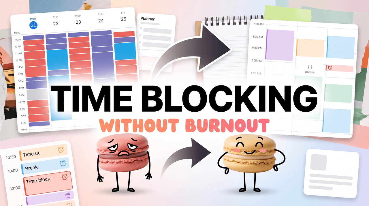 Time Blocking Planner: Use It Without Burnout