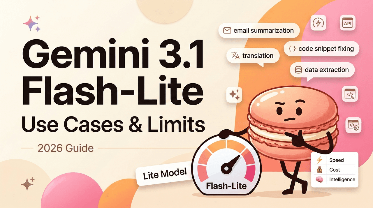 What Is Gemini 3.1 Flash-Lite? Use Cases & Limits (2026)