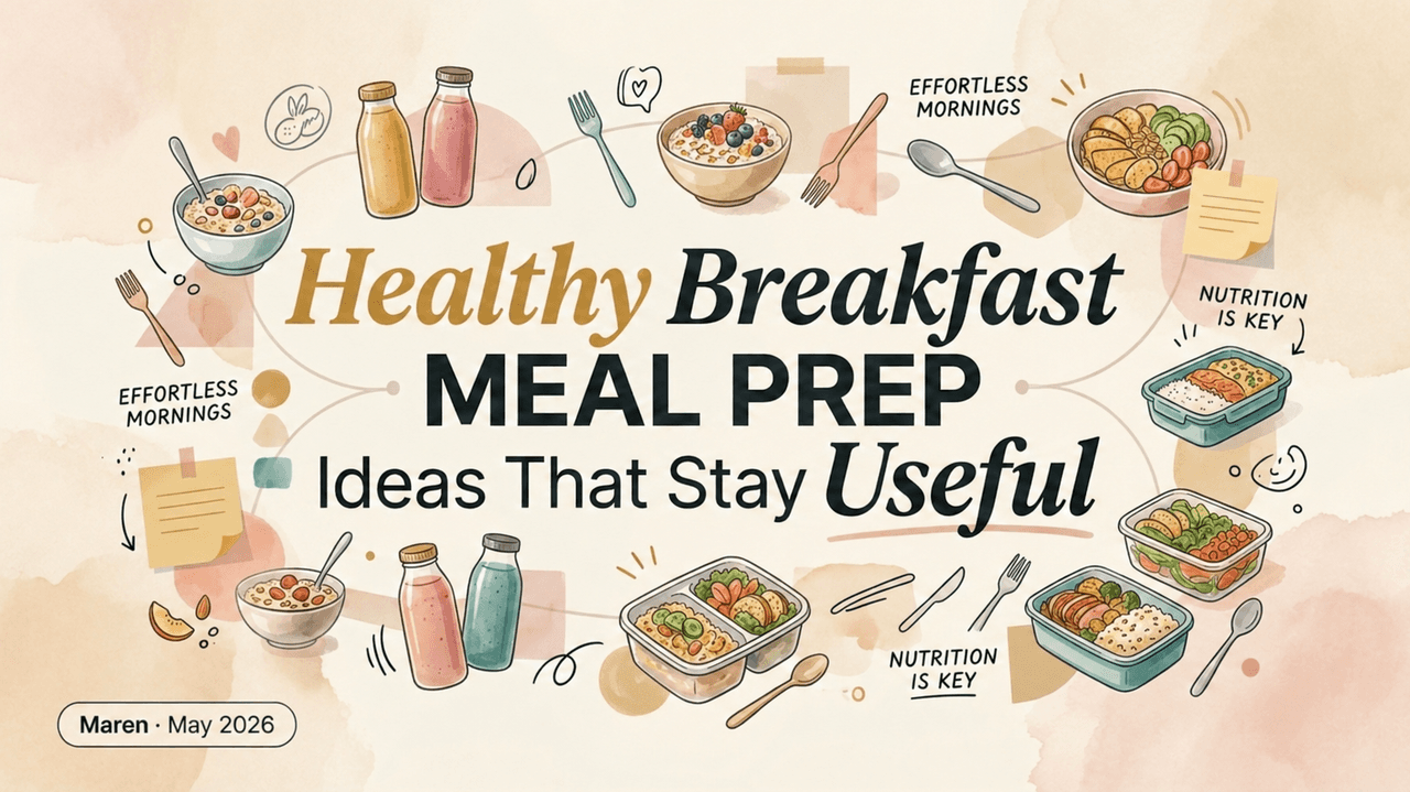 Healthy Breakfast Meal Prep Ideas That Stay Useful