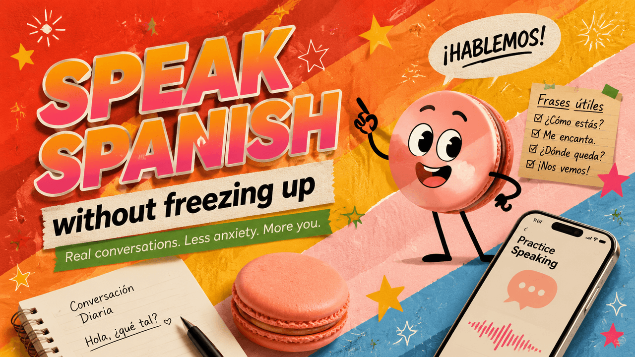 Spanish Conversation Practice Without Freezing Up