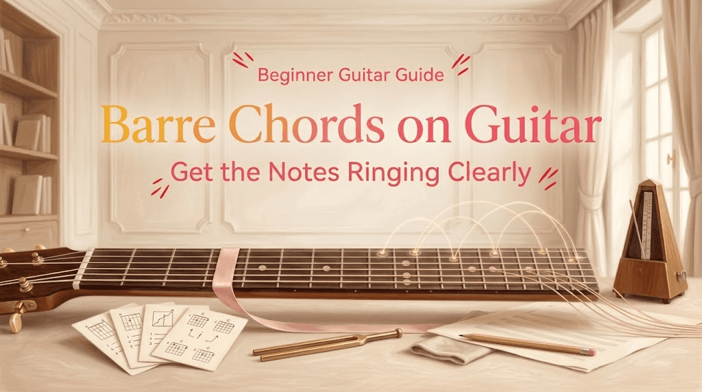 Barre Chords on Guitar: Get the Notes Ringing Clearly