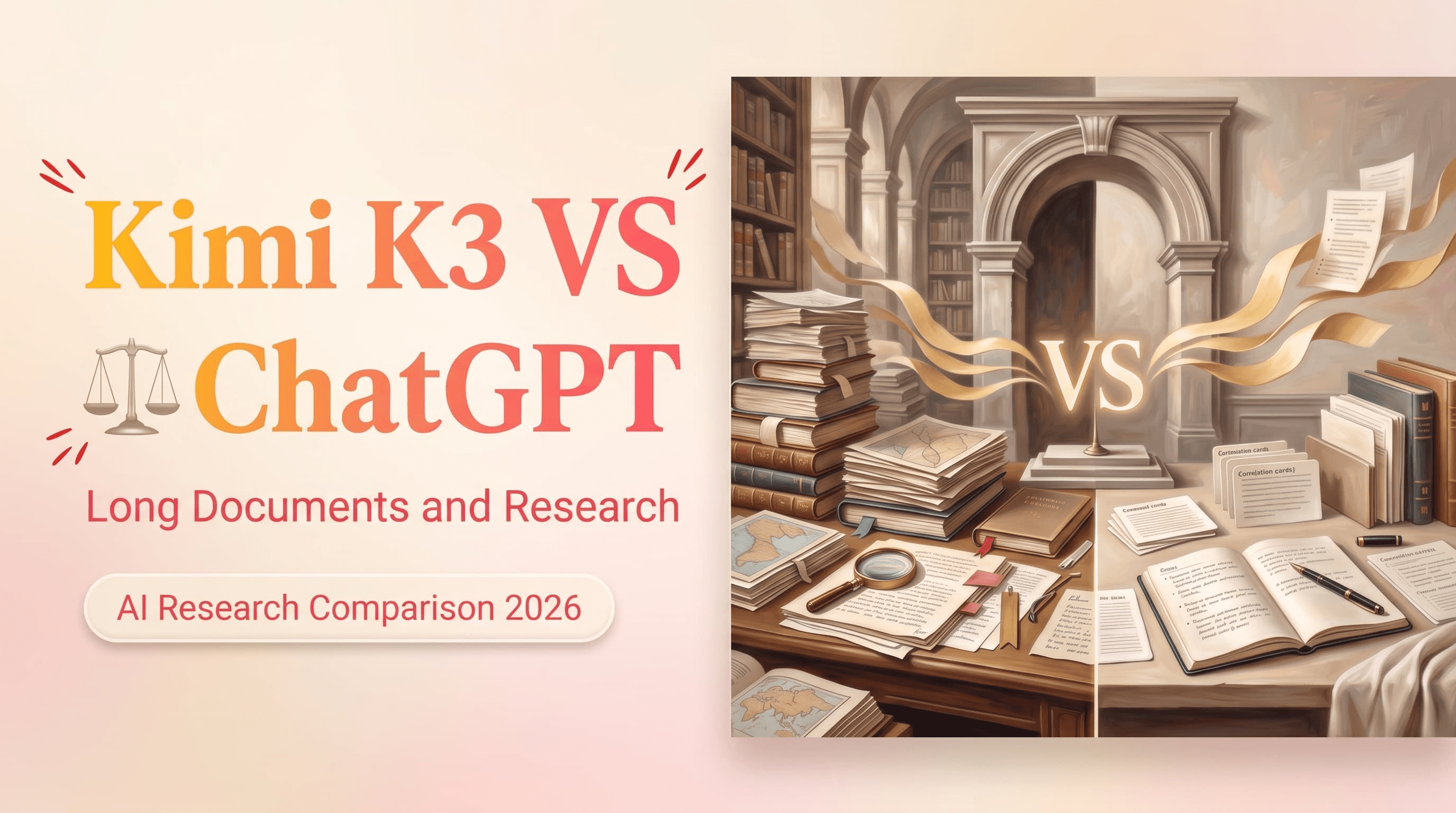 Kimi K3 vs ChatGPT for Long Documents and Research
